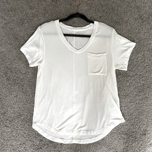 3/$45 American Eagle Soft & Sexy V-Neck Pocket T-Shirt - Picture 1 of 5